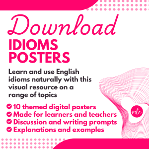 Idioms poster collection